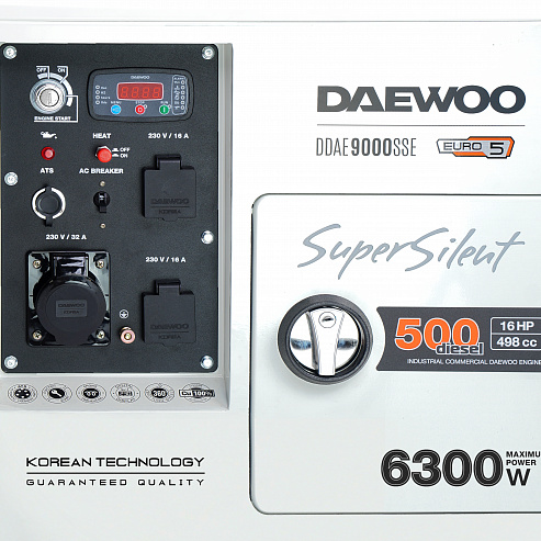 Diesel Generator DAEWOO DDAE 9000SSE_3