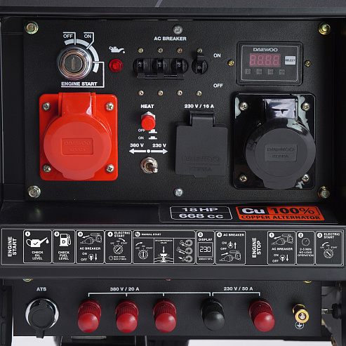 Diesel Generator DAEWOO DDAE 9000DXE-3_7