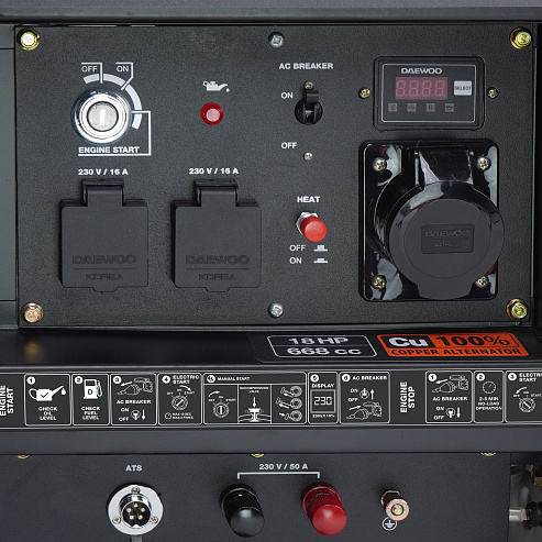 Diesel Generator DAEWOO DDAE 11000XE_5